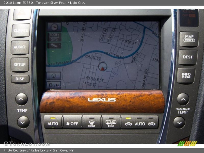 Tungsten Silver Pearl / Light Gray 2010 Lexus ES 350