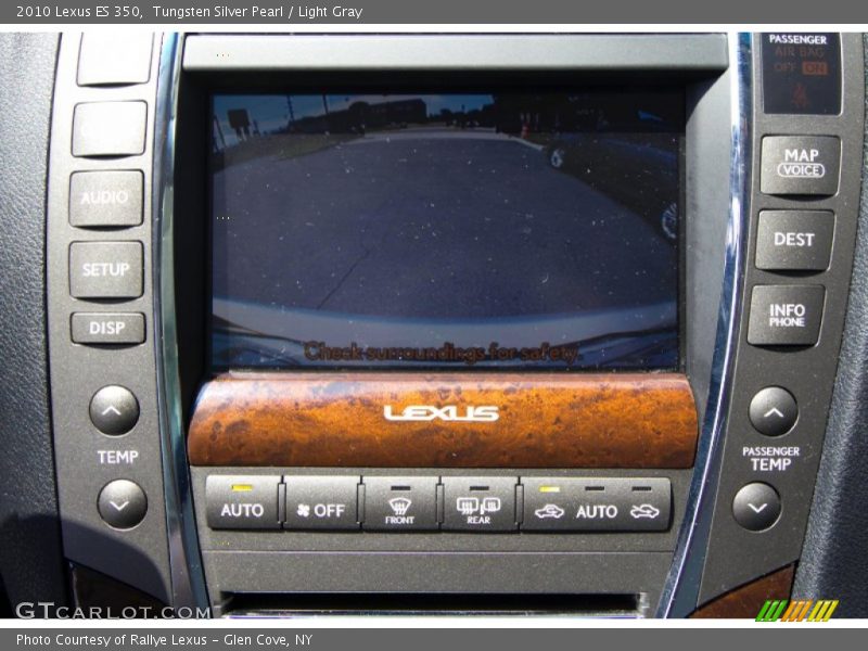 Tungsten Silver Pearl / Light Gray 2010 Lexus ES 350
