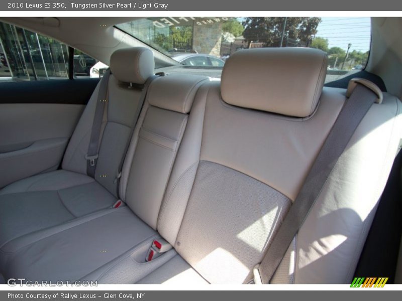 Tungsten Silver Pearl / Light Gray 2010 Lexus ES 350