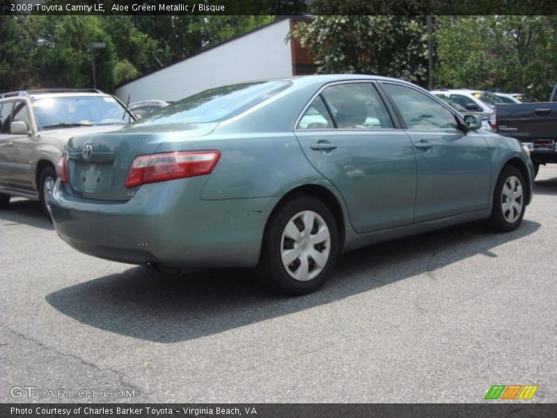 Aloe Green Metallic / Bisque 2008 Toyota Camry LE