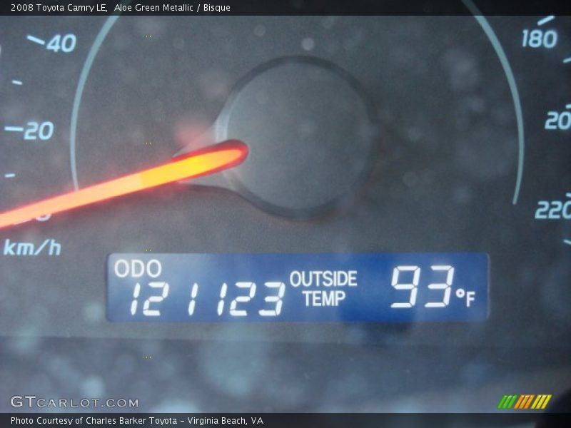 Aloe Green Metallic / Bisque 2008 Toyota Camry LE