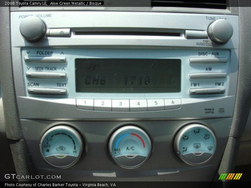 Aloe Green Metallic / Bisque 2008 Toyota Camry LE