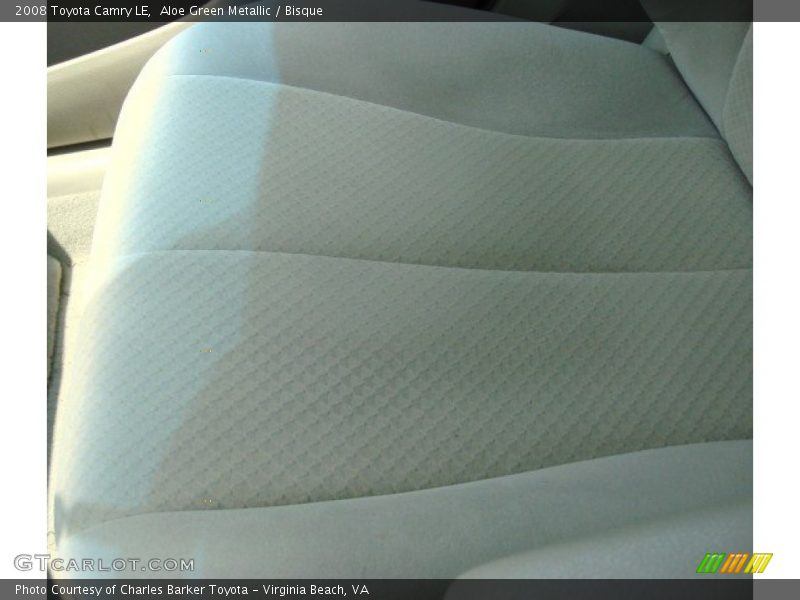 Aloe Green Metallic / Bisque 2008 Toyota Camry LE