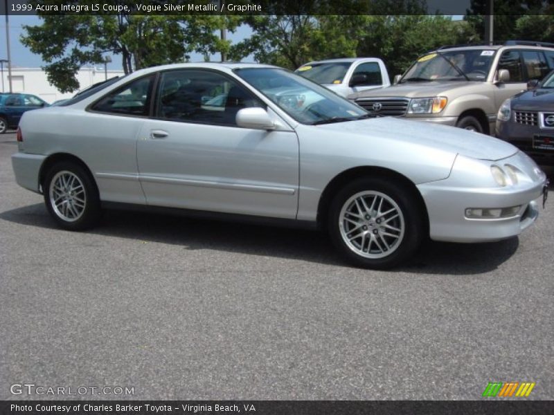 Vogue Silver Metallic / Graphite 1999 Acura Integra LS Coupe