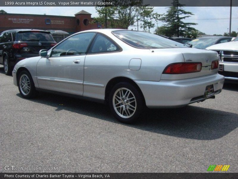 Vogue Silver Metallic / Graphite 1999 Acura Integra LS Coupe