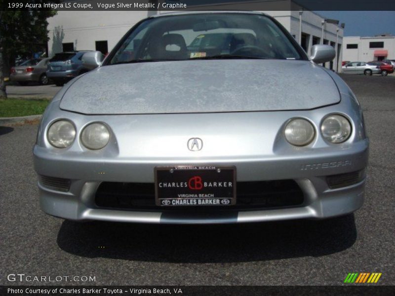 Vogue Silver Metallic / Graphite 1999 Acura Integra LS Coupe