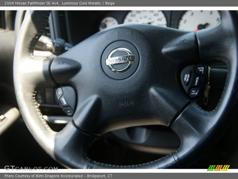 Luminous Gold Metallic / Beige 2004 Nissan Pathfinder SE 4x4