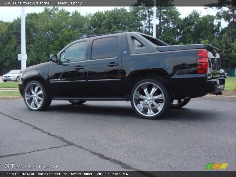 Black / Ebony 2008 Chevrolet Avalanche LT