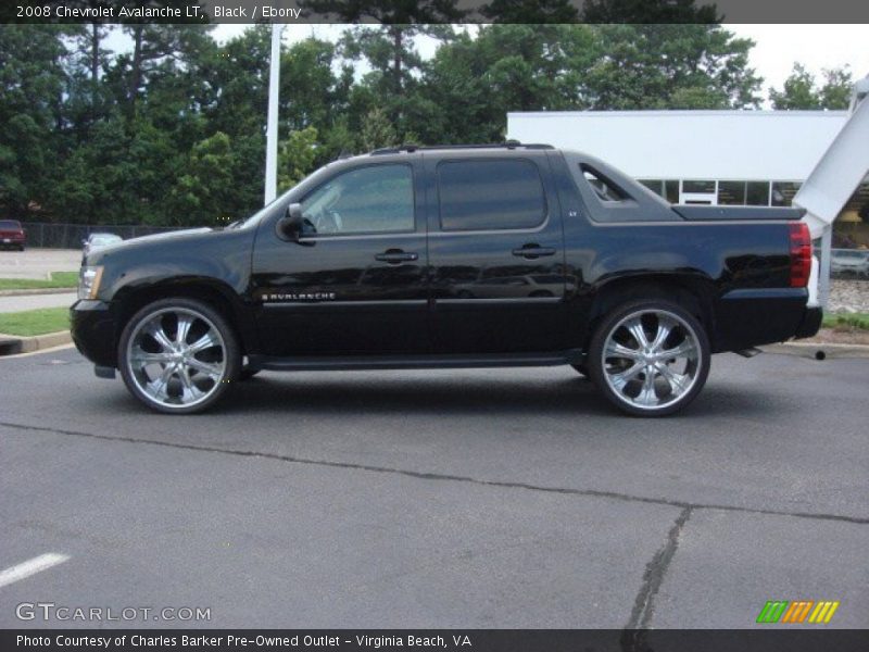 Black / Ebony 2008 Chevrolet Avalanche LT