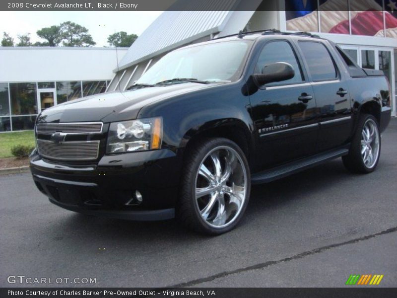Black / Ebony 2008 Chevrolet Avalanche LT