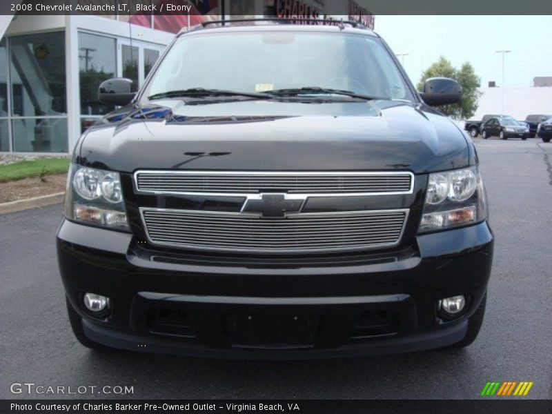Black / Ebony 2008 Chevrolet Avalanche LT