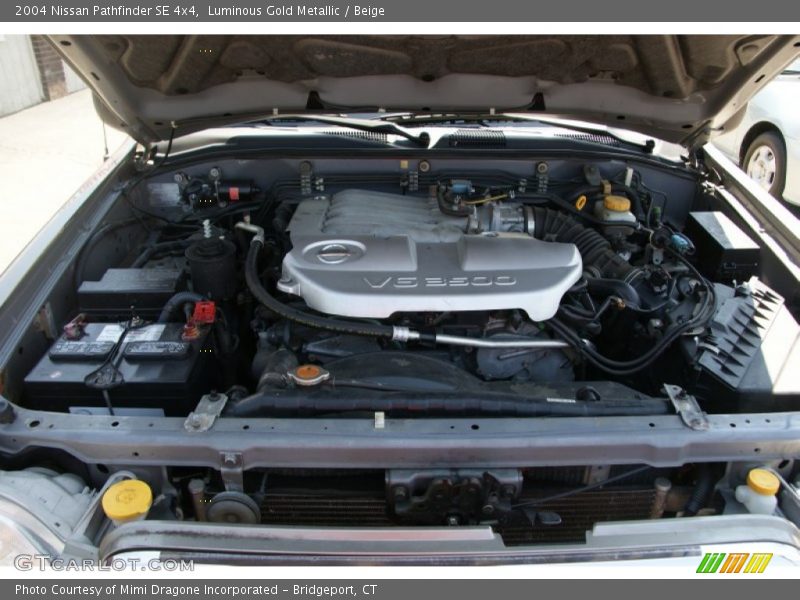 Luminous Gold Metallic / Beige 2004 Nissan Pathfinder SE 4x4