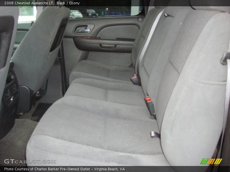 Black / Ebony 2008 Chevrolet Avalanche LT