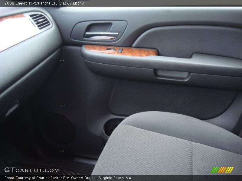 Black / Ebony 2008 Chevrolet Avalanche LT