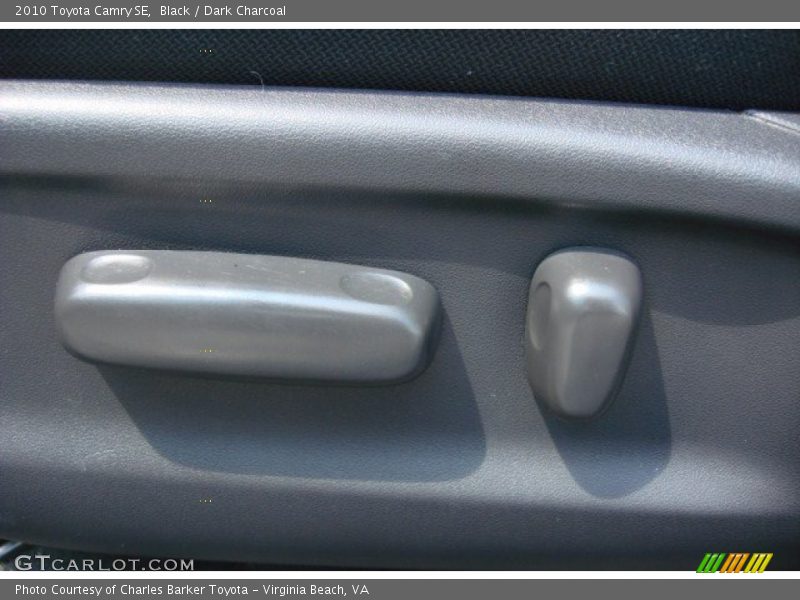 Black / Dark Charcoal 2010 Toyota Camry SE
