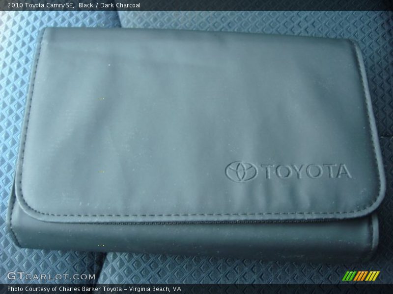 Black / Dark Charcoal 2010 Toyota Camry SE
