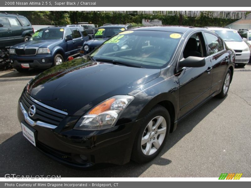 Super Black / Charcoal 2008 Nissan Altima 2.5 S