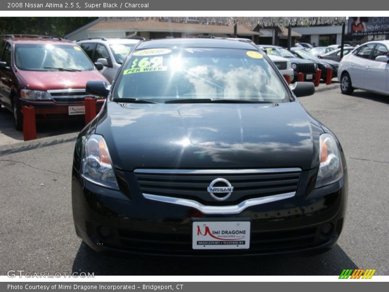 Super Black / Charcoal 2008 Nissan Altima 2.5 S