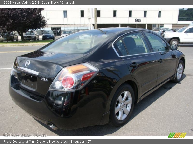 Super Black / Charcoal 2008 Nissan Altima 2.5 S