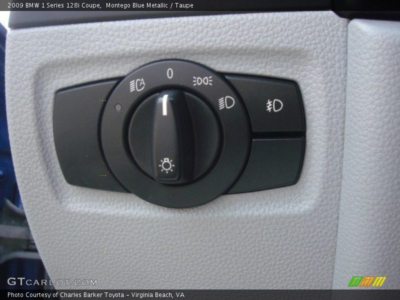 Controls of 2009 1 Series 128i Coupe