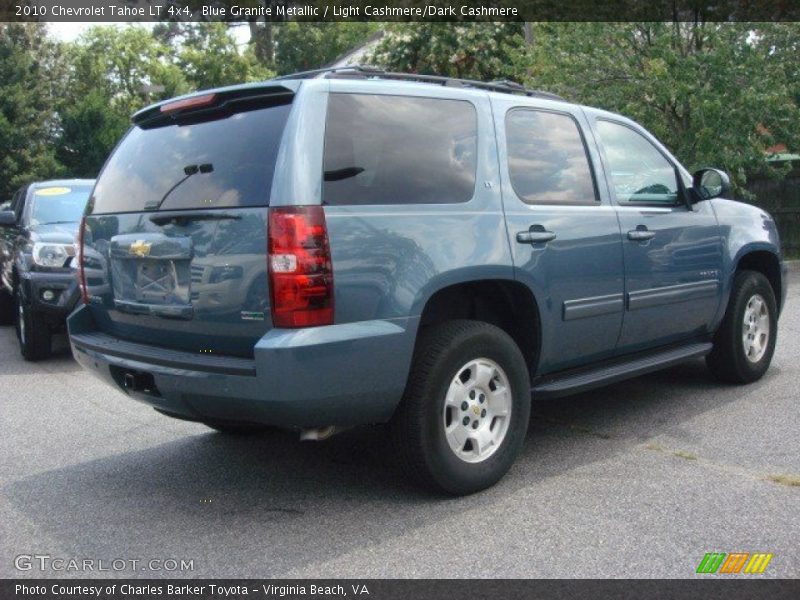 Blue Granite Metallic / Light Cashmere/Dark Cashmere 2010 Chevrolet Tahoe LT 4x4
