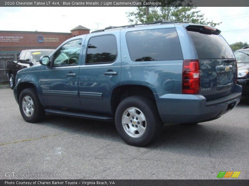 Blue Granite Metallic / Light Cashmere/Dark Cashmere 2010 Chevrolet Tahoe LT 4x4
