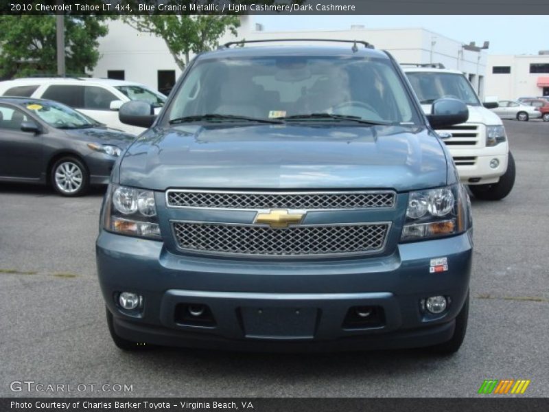 Blue Granite Metallic / Light Cashmere/Dark Cashmere 2010 Chevrolet Tahoe LT 4x4