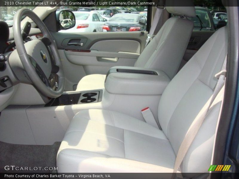 Blue Granite Metallic / Light Cashmere/Dark Cashmere 2010 Chevrolet Tahoe LT 4x4