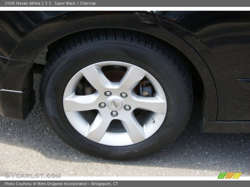 Super Black / Charcoal 2008 Nissan Altima 2.5 S