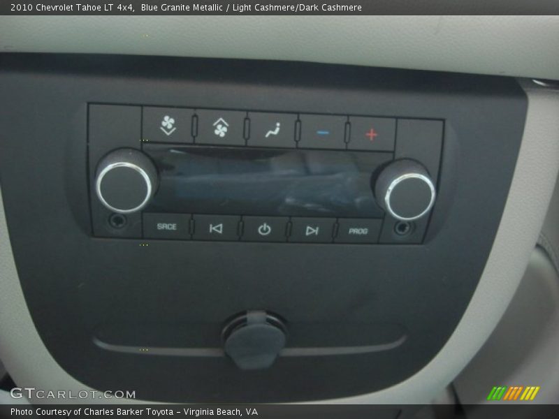 Blue Granite Metallic / Light Cashmere/Dark Cashmere 2010 Chevrolet Tahoe LT 4x4