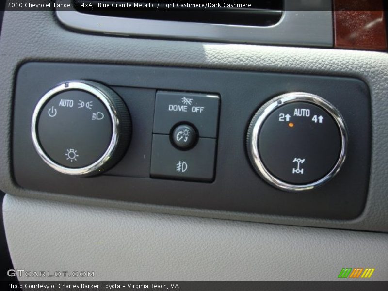 Blue Granite Metallic / Light Cashmere/Dark Cashmere 2010 Chevrolet Tahoe LT 4x4