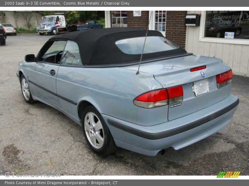  2003 9-3 SE Convertible Cosmic Blue Metallic