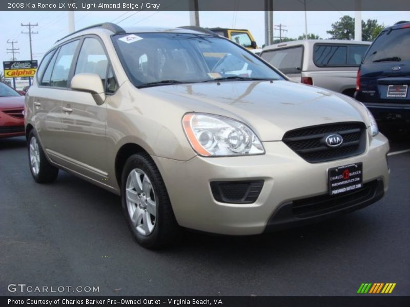 Light Almond Beige / Gray 2008 Kia Rondo LX V6
