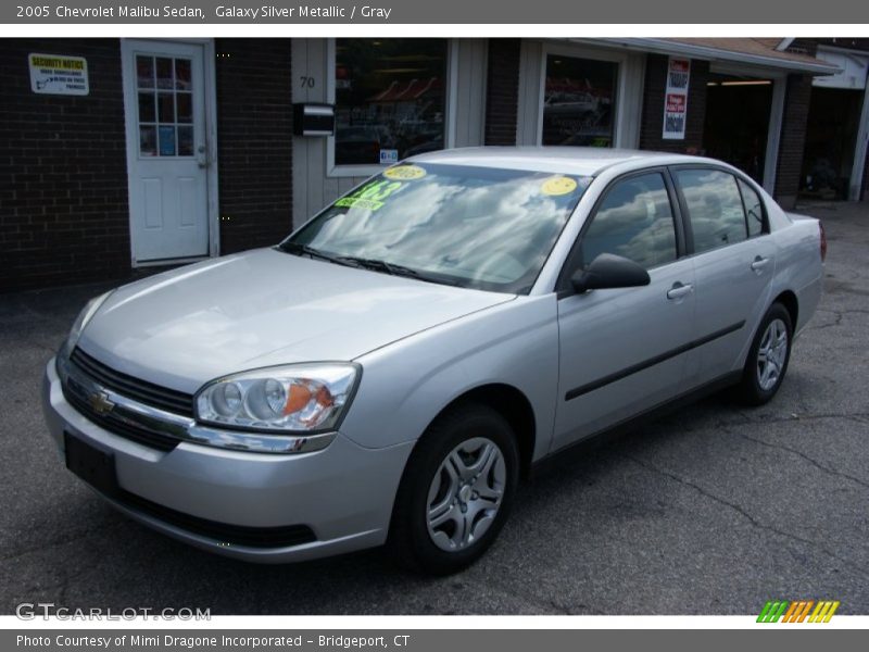 Galaxy Silver Metallic / Gray 2005 Chevrolet Malibu Sedan