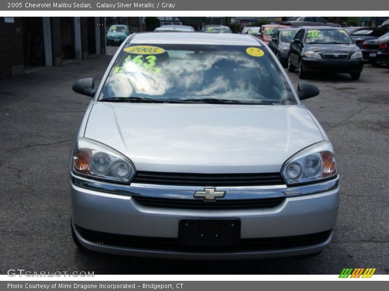 Galaxy Silver Metallic / Gray 2005 Chevrolet Malibu Sedan