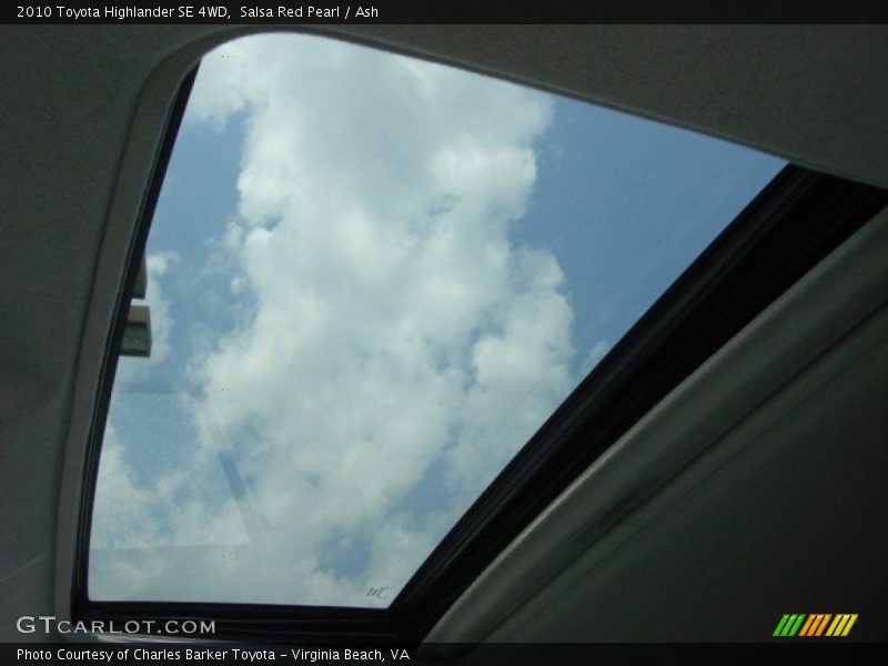 Salsa Red Pearl / Ash 2010 Toyota Highlander SE 4WD