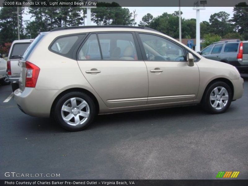 Light Almond Beige / Gray 2008 Kia Rondo LX V6