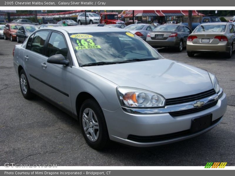 Galaxy Silver Metallic / Gray 2005 Chevrolet Malibu Sedan
