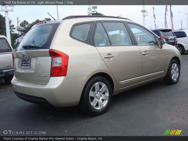 Light Almond Beige / Gray 2008 Kia Rondo LX V6