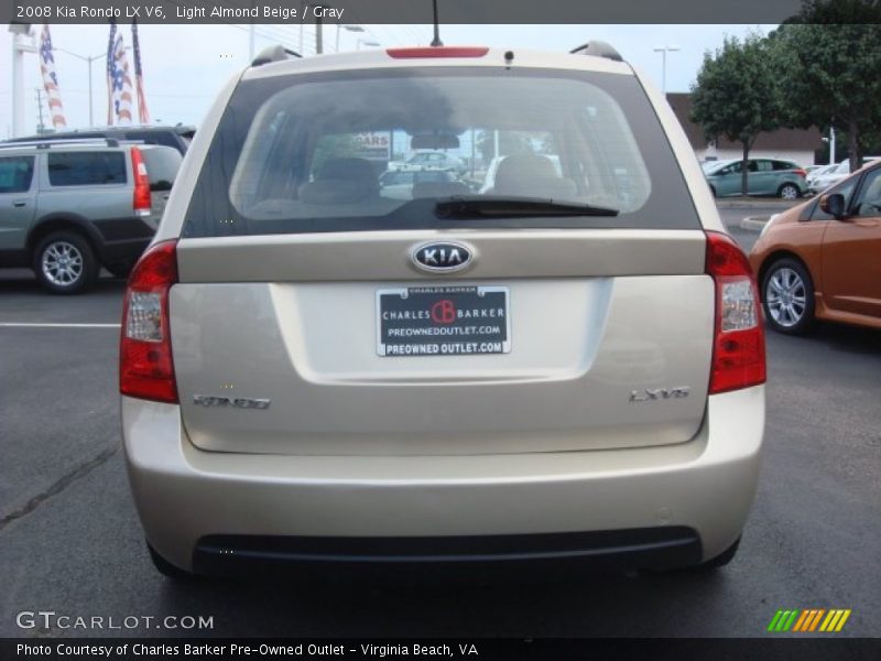 Light Almond Beige / Gray 2008 Kia Rondo LX V6