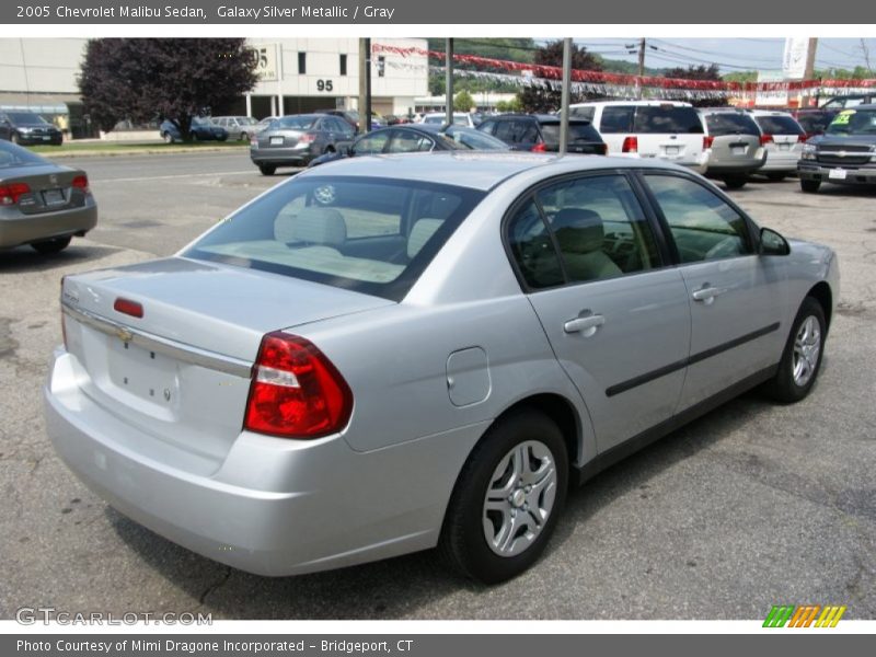 Galaxy Silver Metallic / Gray 2005 Chevrolet Malibu Sedan