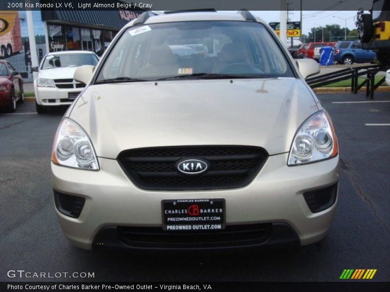 Light Almond Beige / Gray 2008 Kia Rondo LX V6