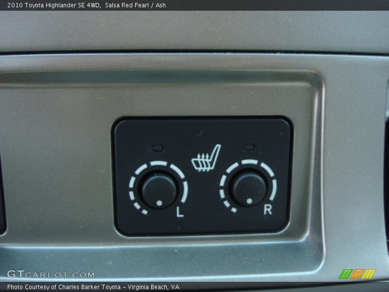 Salsa Red Pearl / Ash 2010 Toyota Highlander SE 4WD