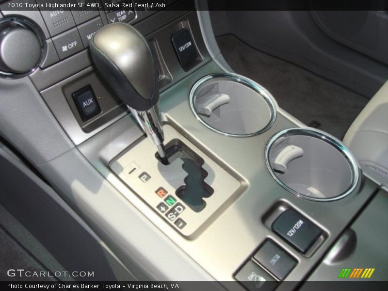 Salsa Red Pearl / Ash 2010 Toyota Highlander SE 4WD