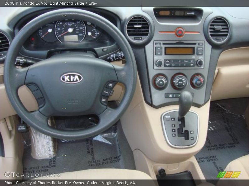 Dashboard of 2008 Rondo LX V6