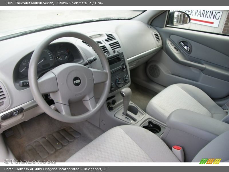 Galaxy Silver Metallic / Gray 2005 Chevrolet Malibu Sedan
