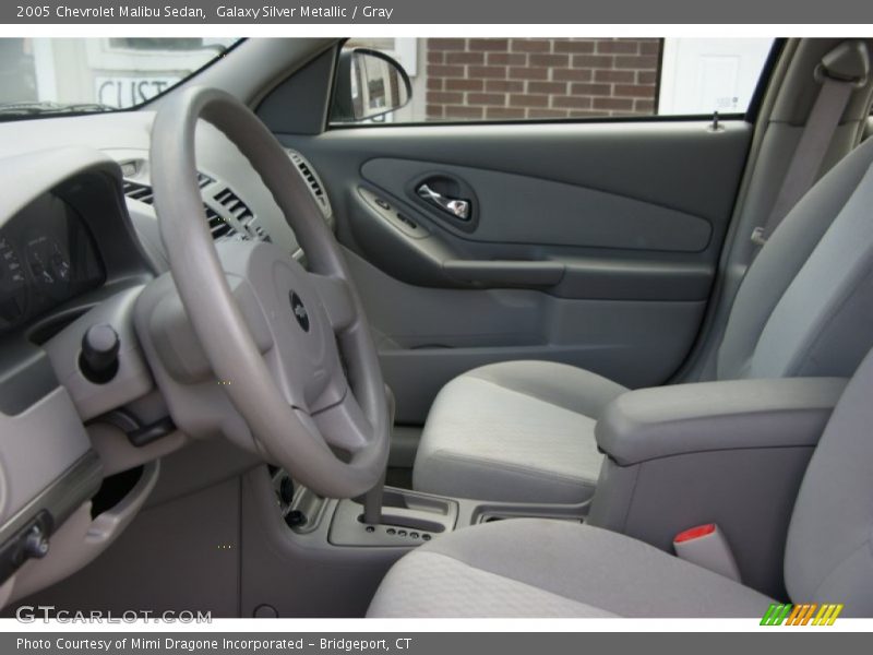 Galaxy Silver Metallic / Gray 2005 Chevrolet Malibu Sedan