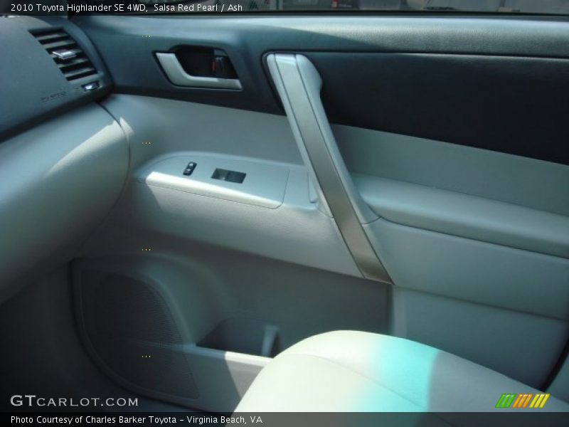 Salsa Red Pearl / Ash 2010 Toyota Highlander SE 4WD