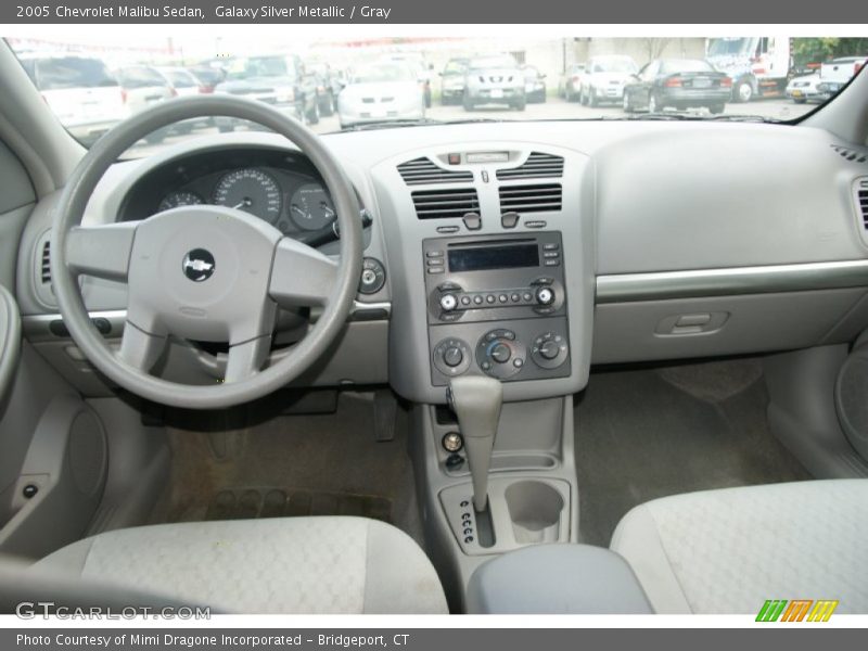 Galaxy Silver Metallic / Gray 2005 Chevrolet Malibu Sedan