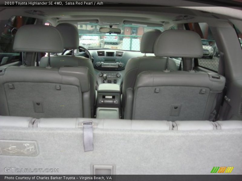 Salsa Red Pearl / Ash 2010 Toyota Highlander SE 4WD